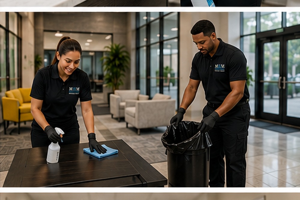 Janitorial cleaning supplies